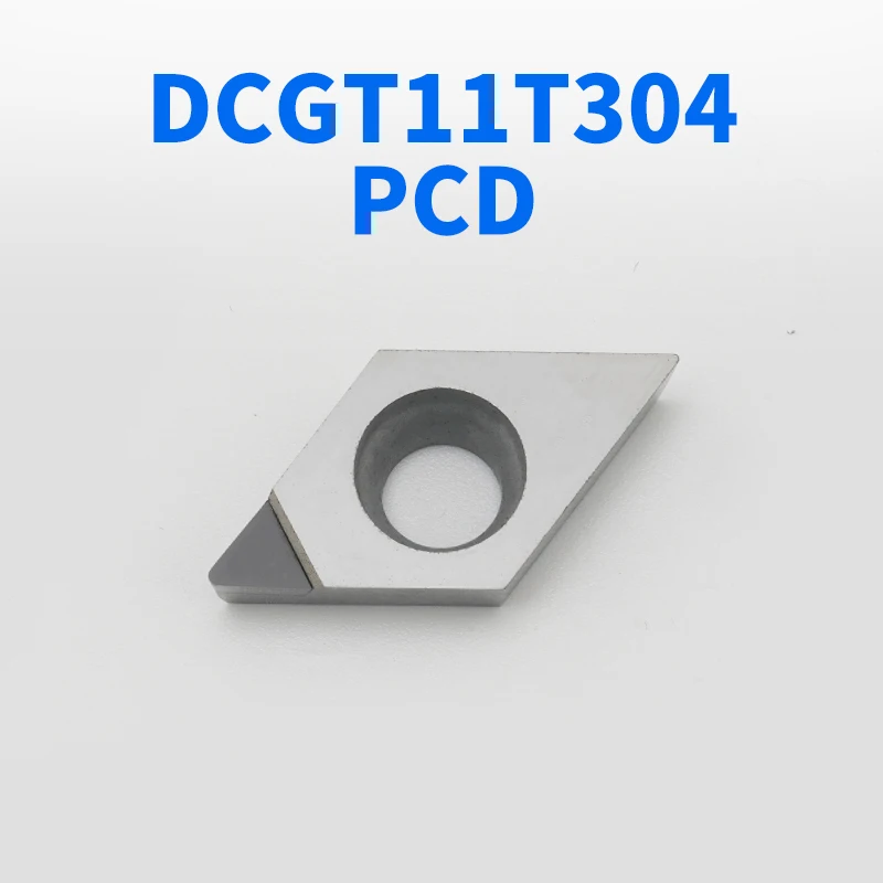 Diamond Insert DCGT11T304-PCD PCD DCGT11T304 Aluminum Alloy End Mill Tool CNC Carbide Turning Lathe
Diamond Insert DCGT11T304-PCD PCD DCGT11T304 Aluminum Alloy End Mill Tool CNC Carbide Turning Lathe