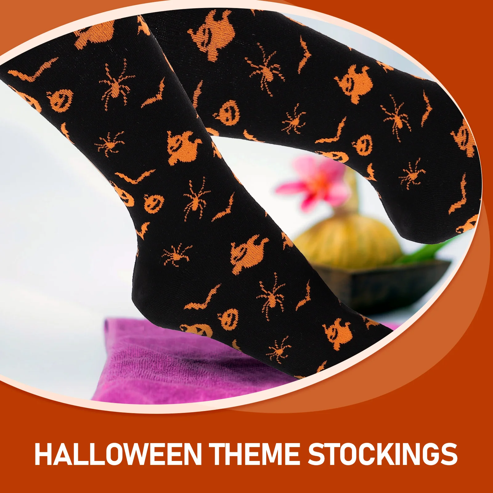 2Pairs Halloween Pumpkin Skull Cotton Knee Stockings Creative Over Knee Stockings Elastic Comfortable Socks Halloween Costume
2Pairs Halloween Pumpkin Skull Cotton Knee Stockings Creative Over Knee Stockings Elastic Comfortable Socks Halloween Costume