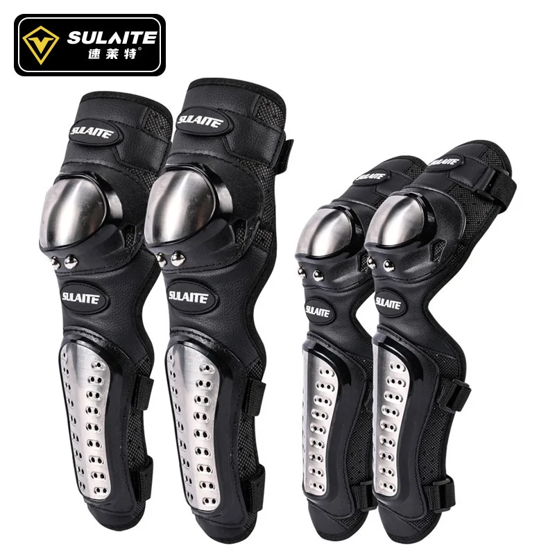 Stainless Steel Motorcycle Kneepad Moto Elbow Knee Pads Support Sports Motocross Racing Protective Gear Protector Guards Kit
Stainless Steel Motorcycle Kneepad Moto Elbow Knee Pads Support Sports Motocross Racing Protective Gear Protector Guards Kit