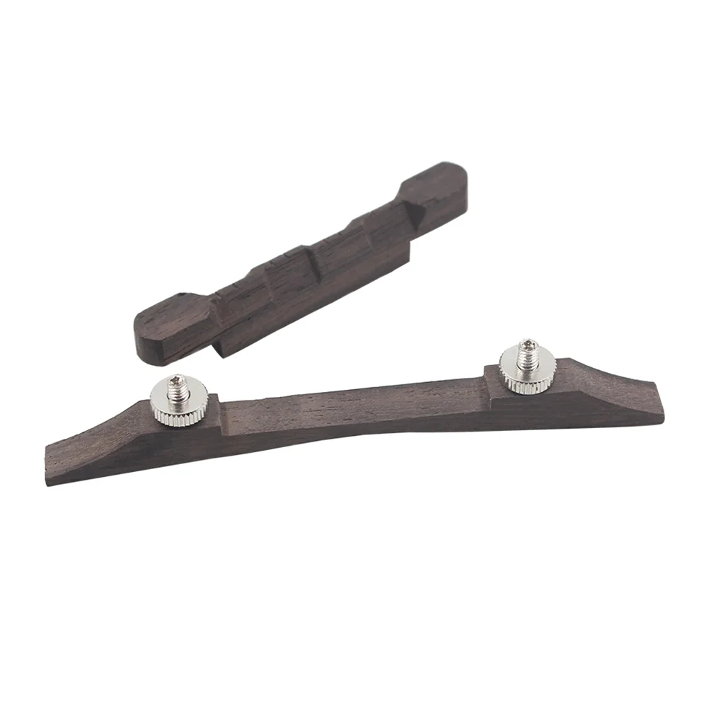 Adjustable Rosewood Guitar Bridge Musical Instrument Accessory Supplies for Mandolin Guitar (Light Brown)
Adjustable Rosewood Guitar Bridge Musical Instrument Accessory Supplies for Mandolin Guitar (Light Brown)