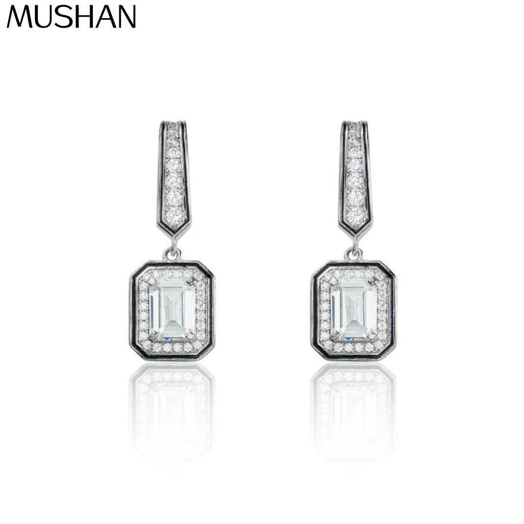 MS MuShan Brand Jewelry 925 Sterling Silver Earrings Zircon 5A Grade Dangle Formal Women Rhodium Plated Fine Jewelry Earring
MS MuShan Brand Jewelry 925 Sterling Silver Earrings Zircon 5A Grade Dangle Formal Women Rhodium Plated Fine Jewelry Earring