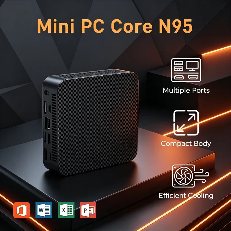 New Mini PC 2026 Intel N95 Small Pocket Computer 16GB RAM 1TB SSD WiFi 6 BT5.2 Gaming Desktop PC Portable
New Mini PC 2026 Intel N95 Small Pocket Computer 16GB RAM 1TB SSD WiFi 6 BT5.2 Gaming Desktop PC Portable