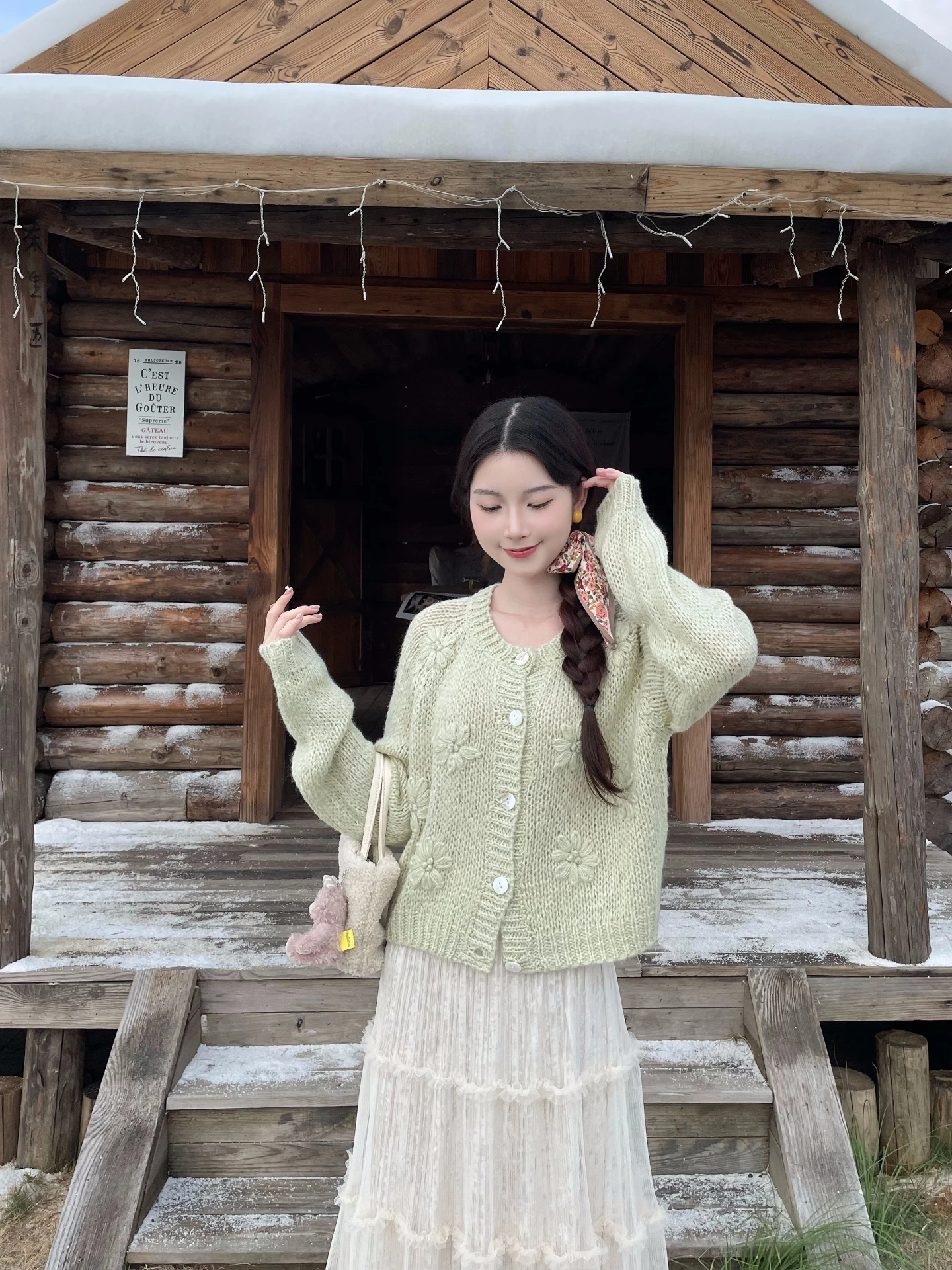 MOBAI Sweet Sle Handmade Crochet Knitted ort Sve Long Sve Women's Open Cardigan Warm Fce Outerwear for Autumn
MOBAI Sweet Sle Handmade Crochet Knitted ort Sve Long Sve Women's Open Cardigan Warm Fce Outerwear for Autumn