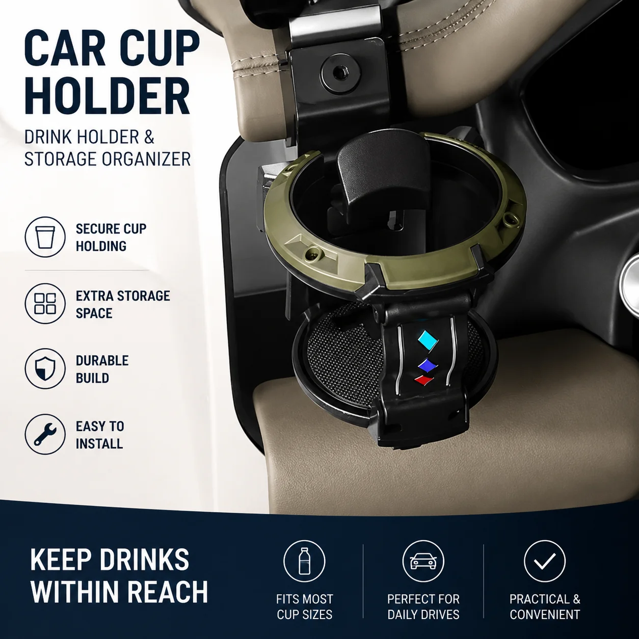 For Land Rover Defender 90 110 130 2020-2025 Aluminum Alloy Black Car Dashboard Drink Holder Water Cup Holder Trim Accessories
For Land Rover Defender 90 110 130 2020-2025 Aluminum Alloy Black Car Dashboard Drink Holder Water Cup Holder Trim Accessories