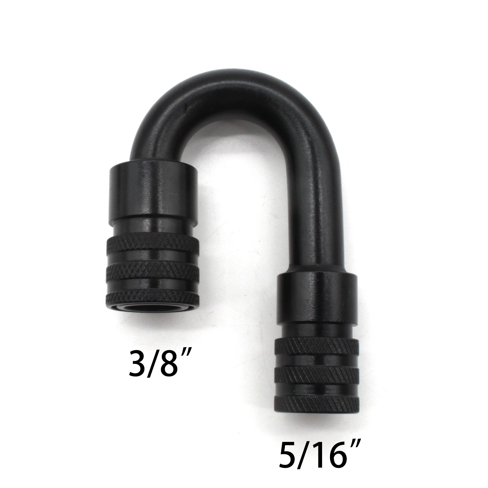 Ethanol 360 Quiack Release fitting 3/8" 5/16"Hose End For Ethanol Content Sensor Aluminum Quick Connect Adapter Universal Black
Ethanol 360 Quiack Release fitting 3/8" 5/16"Hose End For Ethanol Content Sensor Aluminum Quick Connect Adapter Universal Black