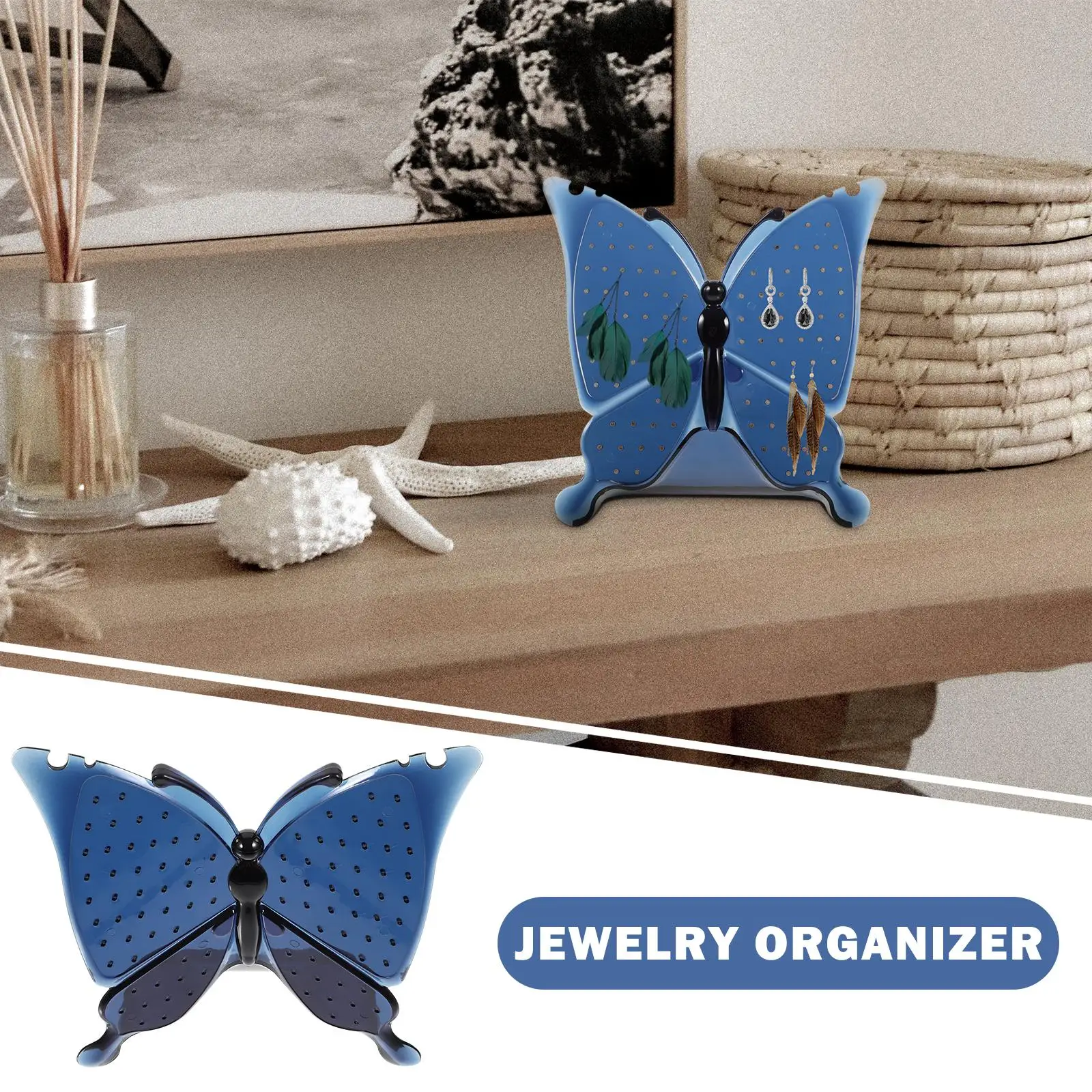 Jewelry Butterfly Stand Earring Desktop Holder Organizer For Pillow Rack Delicate
Jewelry Butterfly Stand Earring Desktop Holder Organizer For Pillow Rack Delicate
