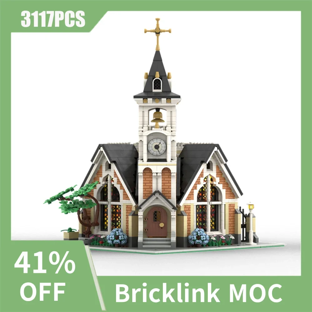 3117PCS City Hot Selling Street View Moc Modular St. Joseph's Memorial Church model creative ideas ChildToy birthday Gift Blocks
3117PCS City Hot Selling Street View Moc Modular St. Joseph's Memorial Church model creative ideas ChildToy birthday Gift Blocks