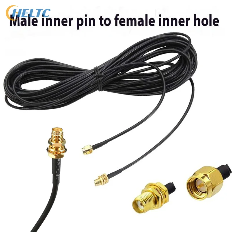 Metal Length 5 Meter RF Extend Cable Converter Cord Copper Feeder Wire SMA To SMA Connector RG174 Router Antenna Extention Cable
Metal Length 5 Meter RF Extend Cable Converter Cord Copper Feeder Wire SMA To SMA Connector RG174 Router Antenna Extention Cable