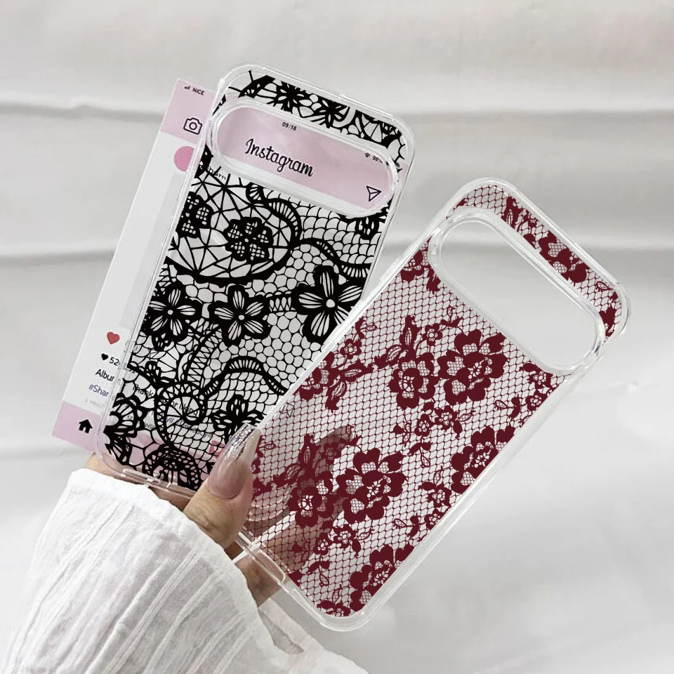 Fashion Black Lace Phone Case For Google Pixel 9 10 Pro XL 8 Pro 6 7 7A 8A 5G Floral Pattern Clear Soft TPU Protective Cover Bag
Fashion Black Lace Phone Case For Google Pixel 9 10 Pro XL 8 Pro 6 7 7A 8A 5G Floral Pattern Clear Soft TPU Protective Cover Bag