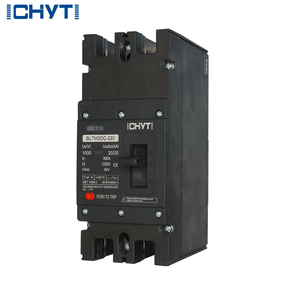 CHYT 2P DC MCCB 1000 В 300 А Автоматический выключатель в литом корпусе для солнечной фотоэлектрической фотоэлектрической фотоэлектрической пленки
CHYT 2P DC MCCB 1000 В 300 А Автоматический выключатель в литом корпусе для солнечной фотоэлектрической фотоэлектрической фотоэлектрической пленки