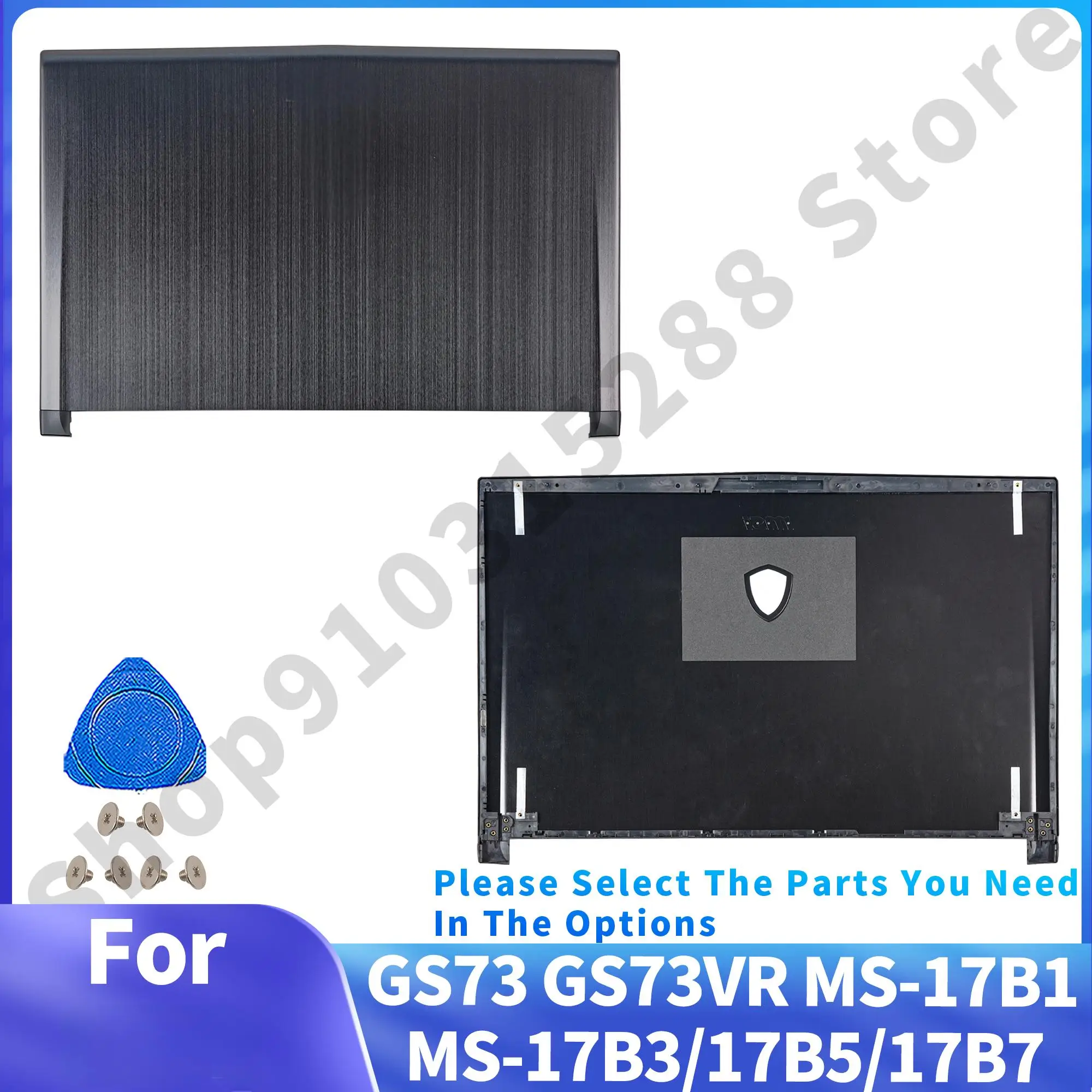 Metal Rear Top Lid For GS73 GS73VR MS-17B1 MS-17B3 MS-17B4 MS-17B5 MS-17B7 LCD Back Cover Black Replacement 17.3 inch
Metal Rear Top Lid For GS73 GS73VR MS-17B1 MS-17B3 MS-17B4 MS-17B5 MS-17B7 LCD Back Cover Black Replacement 17.3 inch