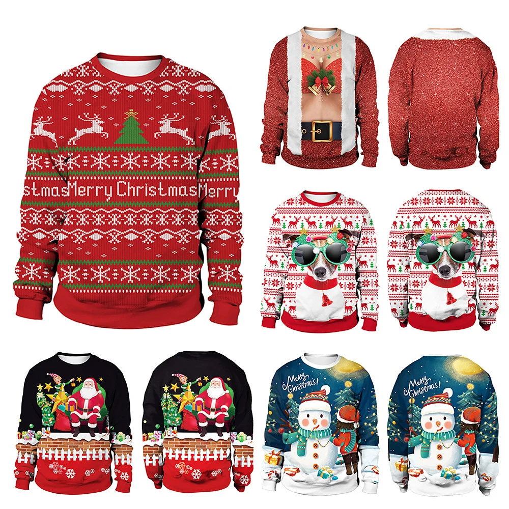 Men Women Christmas Hooded 3D Santa Claus Hoodies Autumn Winter Long Sleeve Sweatshirt Casual Top Pullover Clothing
Men Women Christmas Hooded 3D Santa Claus Hoodies Autumn Winter Long Sleeve Sweatshirt Casual Top Pullover Clothing
