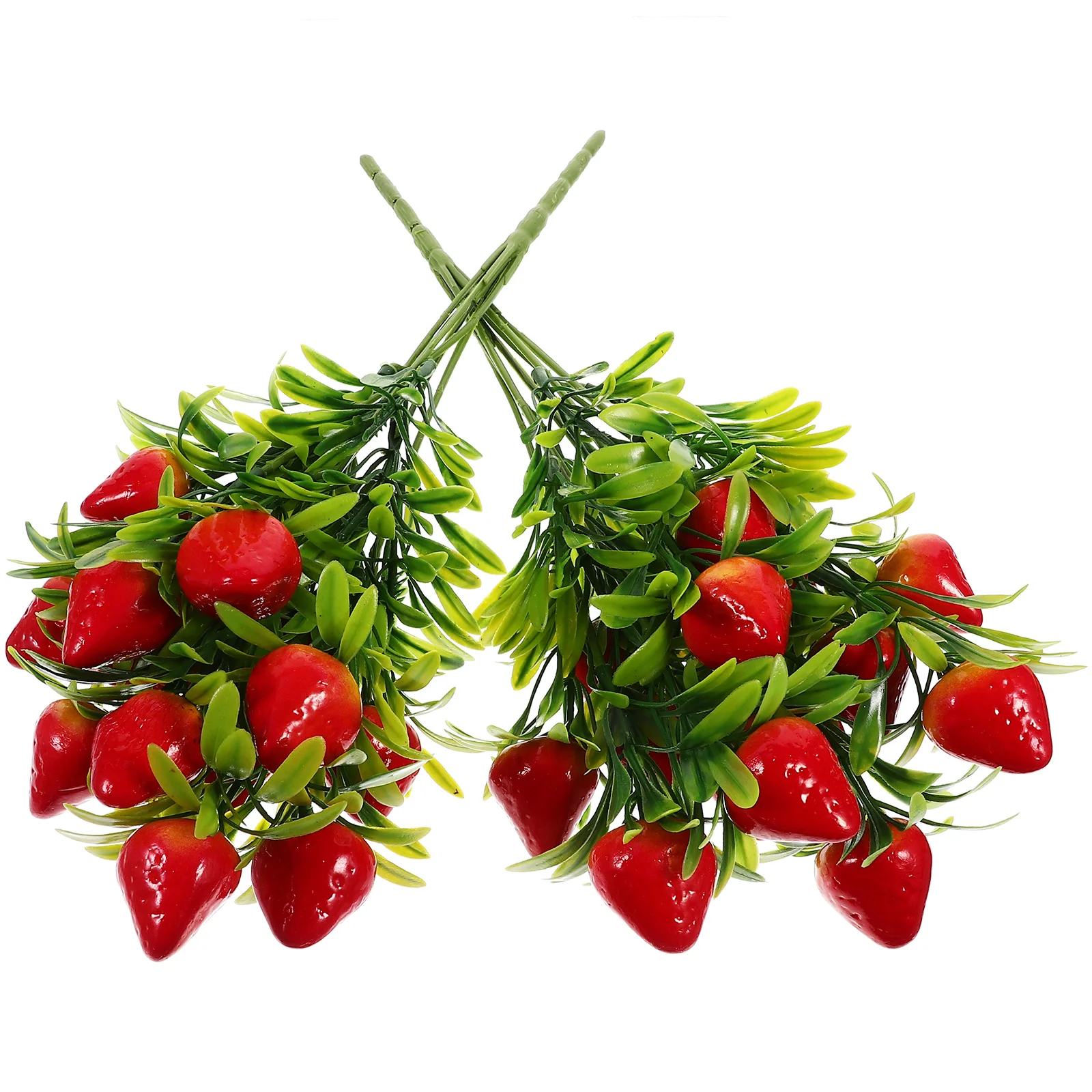 2 Pcs Simulated Strawberry Faux Plant Decorations Fake Strawberries Branches Pvc Ornament Bride Fruit Bouquet Flowers Picks
2 Pcs Simulated Strawberry Faux Plant Decorations Fake Strawberries Branches Pvc Ornament Bride Fruit Bouquet Flowers Picks