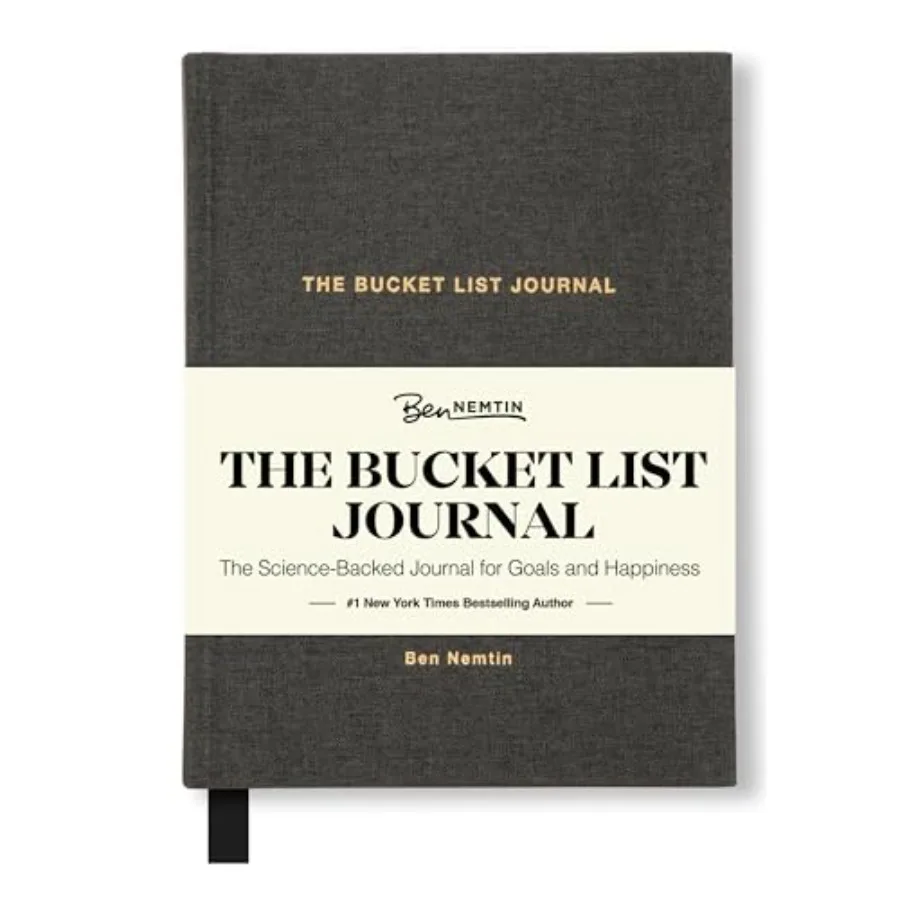 Ben Nemtin Science-Backed Guided Journal for Goals and Happiness 1 Pack
Ben Nemtin Science-Backed Guided Journal for Goals and Happiness 1 Pack