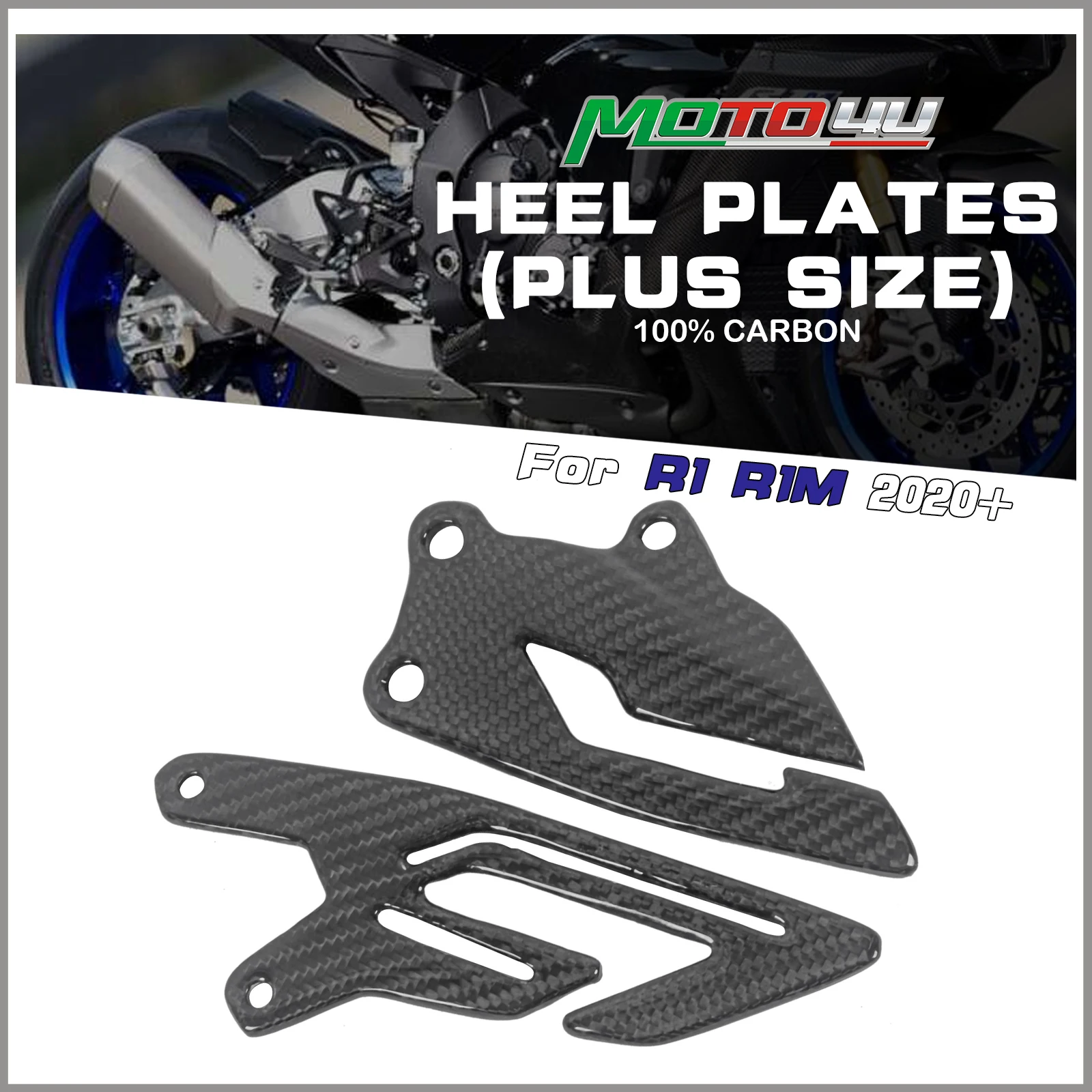 For YAMAHA R1 R1M 2015 2016 2017 2018 2019 2020 2021 2022 2023 100% Carbon Fiber Rear Seat Heel Guards Plates Covers Protectors
For YAMAHA R1 R1M 2015 2016 2017 2018 2019 2020 2021 2022 2023 100% Carbon Fiber Rear Seat Heel Guards Plates Covers Protectors