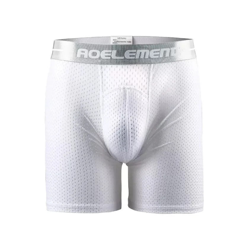 Men's Plus Size Ice Silk Boxer Briefs Extra Long Anti-Wear Leg Sports Underwear
Men's Plus Size Ice Silk Boxer Briefs Extra Long Anti-Wear Leg Sports Underwear