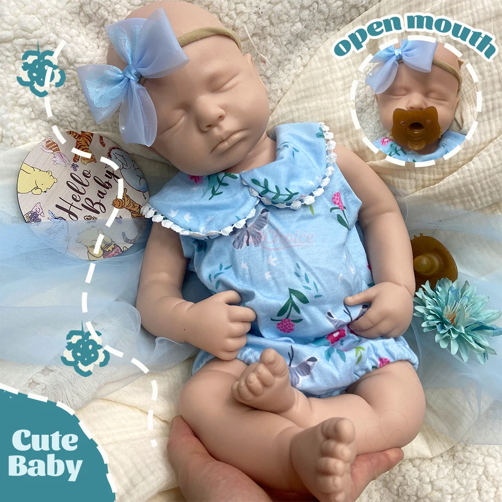 Realistic Full Silicone Reborn Baby Loulou Lifelike Skin Details Handmade 1:1 Weight Real Touch Elder Emotional Companionship
Realistic Full Silicone Reborn Baby Loulou Lifelike Skin Details Handmade 1:1 Weight Real Touch Elder Emotional Companionship