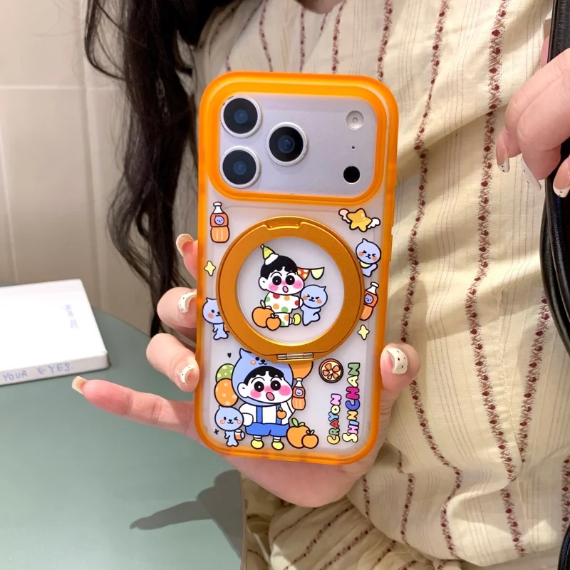 Fashion Cute Cartoon Crayon Shin-chan Orange Juice Phone Case For iPhone 17 Pro 15 16 Pro Max Cover with Stand Shockproof Cases
Fashion Cute Cartoon Crayon Shin-chan Orange Juice Phone Case For iPhone 17 Pro 15 16 Pro Max Cover with Stand Shockproof Cases