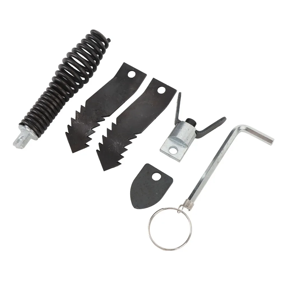 6 Pcs Efficient Unclogging Drain Cleaner Cutter Head 5/16 Inch to 3/4 Inch Pipeline Dredging Machine Cutting Head Set
6 Pcs Efficient Unclogging Drain Cleaner Cutter Head 5/16 Inch to 3/4 Inch Pipeline Dredging Machine Cutting Head Set