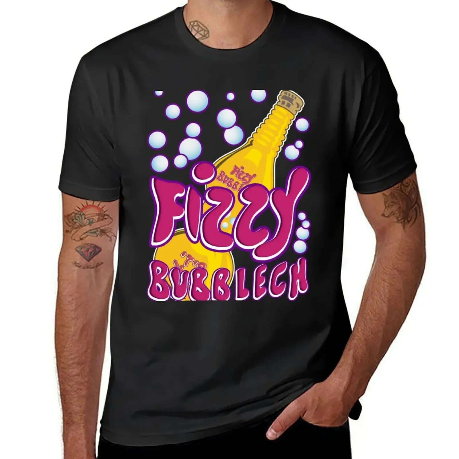 Футболка Fizzy Bubblech, новинка, быстросохнущая летняя одежда, черные футболки для мужчин
Футболка Fizzy Bubblech, новинка, быстросохнущая летняя одежда, черные футболки для мужчин