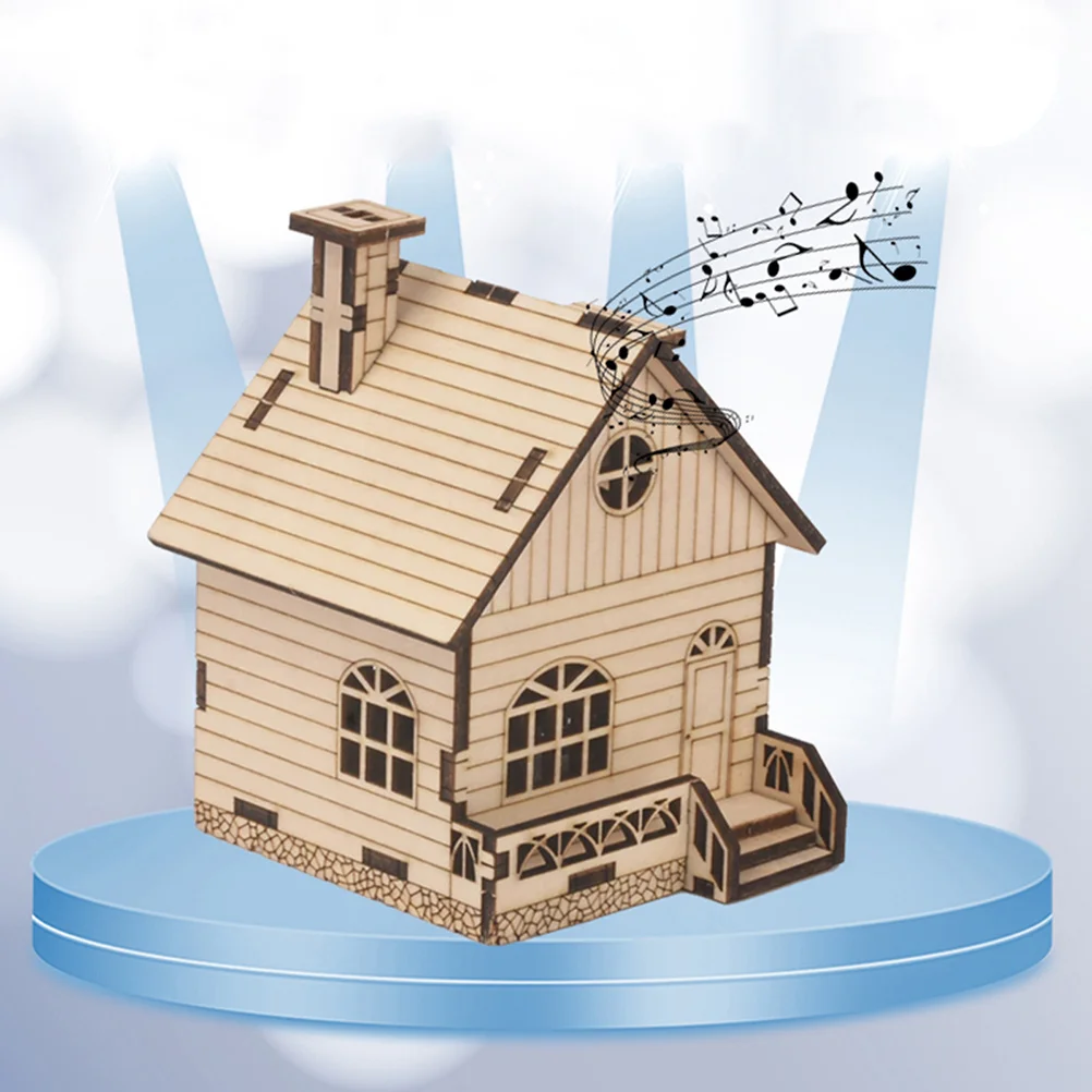1 set 1 Set Wooden Assembly Music Box Diy Christmas House Decorative Musical Box Educational Kit Party Decoration
1 set 1 Set Wooden Assembly Music Box Diy Christmas House Decorative Musical Box Educational Kit Party Decoration