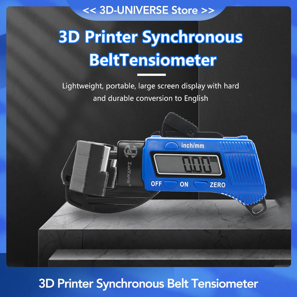 2GT Timing Belt Tensiometer GT2 Synchronous Opening Rubber Belt Tension Gauge Tester Tightness Detection 3D Printer Parts
2GT Timing Belt Tensiometer GT2 Synchronous Opening Rubber Belt Tension Gauge Tester Tightness Detection 3D Printer Parts