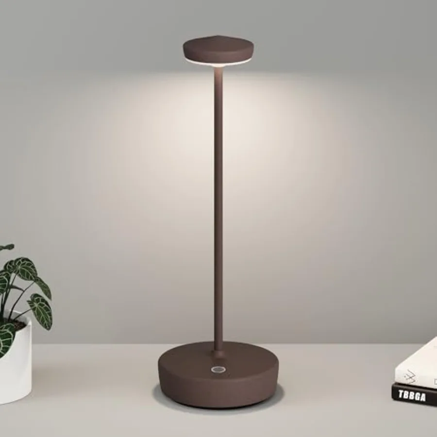 Cordl Table Lamp Rechargeable - LED Battery Table Light with 3 Color Temperatures, Stepl Dimming, Waterproof Aluminum for Indoo
Cordl Table Lamp Rechargeable - LED Battery Table Light with 3 Color Temperatures, Stepl Dimming, Waterproof Aluminum for Indoo