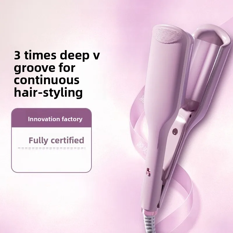 Deep V egg roll curling iron 32mm water ripple egg roll wool large roll lasting setting does not hurt hair curling iron
Deep V egg roll curling iron 32mm water ripple egg roll wool large roll lasting setting does not hurt hair curling iron