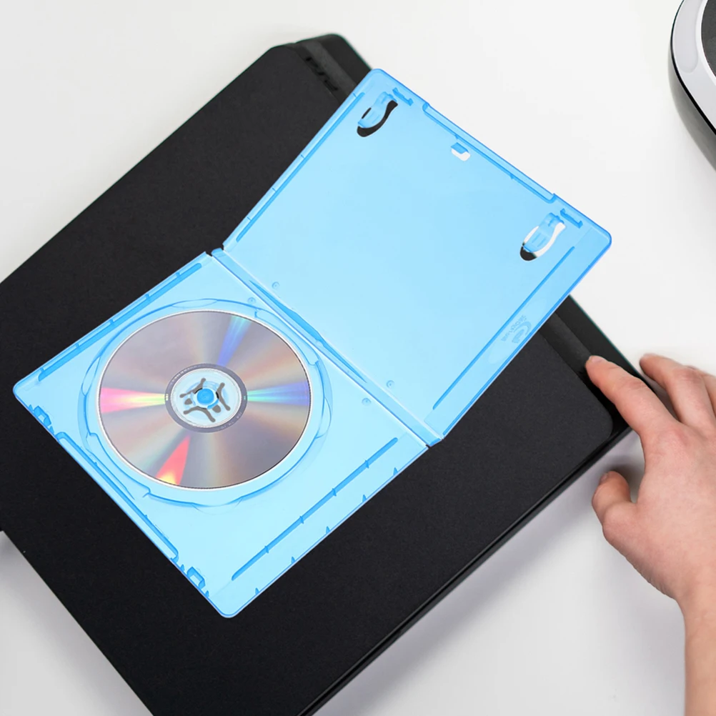 10 Pcs CD Case Disc Organizer Storage Dvd Packing Boxes Holder Wrapping Rectangle Cases
10 Pcs CD Case Disc Organizer Storage Dvd Packing Boxes Holder Wrapping Rectangle Cases