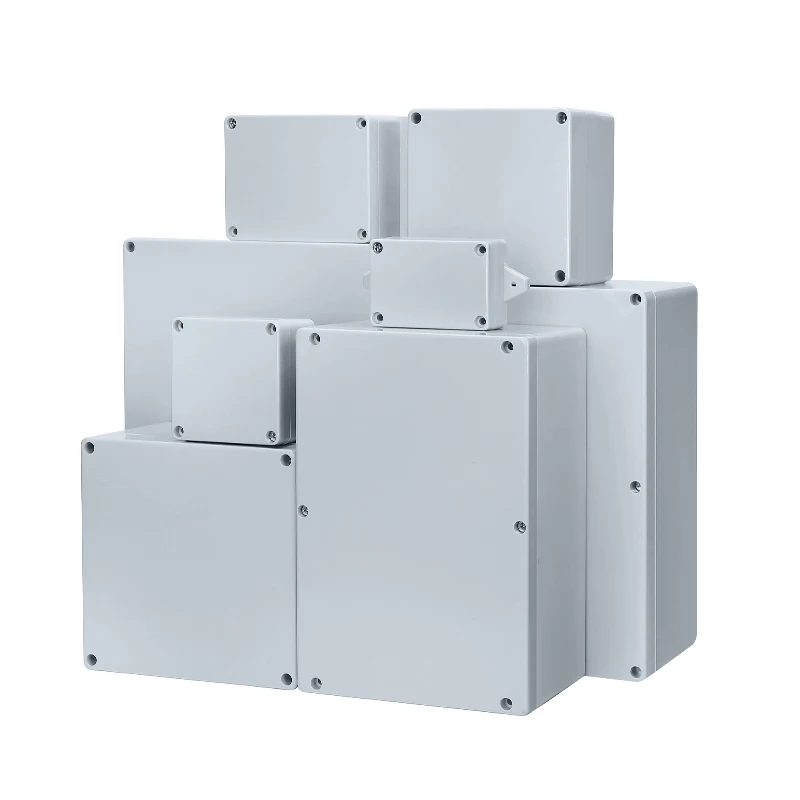 ABS Sealed Plastic Waterproof Box Outdoor Waterproof Junction Box Outdoor Monitoring Power Boxes F Type Terminal Case with Ears
ABS Sealed Plastic Waterproof Box Outdoor Waterproof Junction Box Outdoor Monitoring Power Boxes F Type Terminal Case with Ears