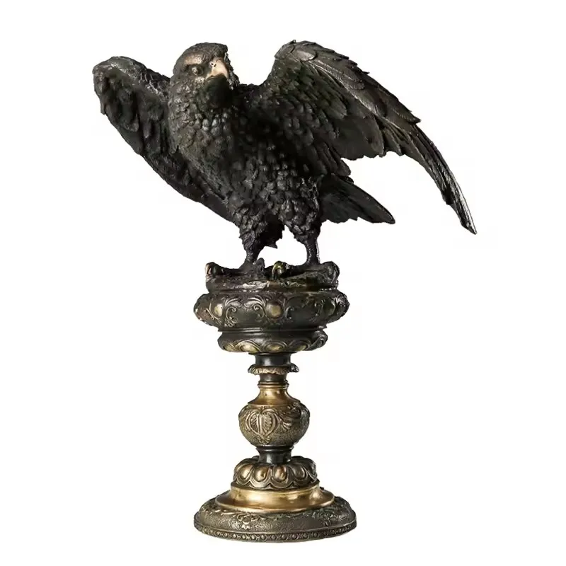 Bronze Arab Eagle Statue Hawk Sculpture Figurine Brass Falcon Art Home Decor Upscale Gifts
Bronze Arab Eagle Statue Hawk Sculpture Figurine Brass Falcon Art Home Decor Upscale Gifts