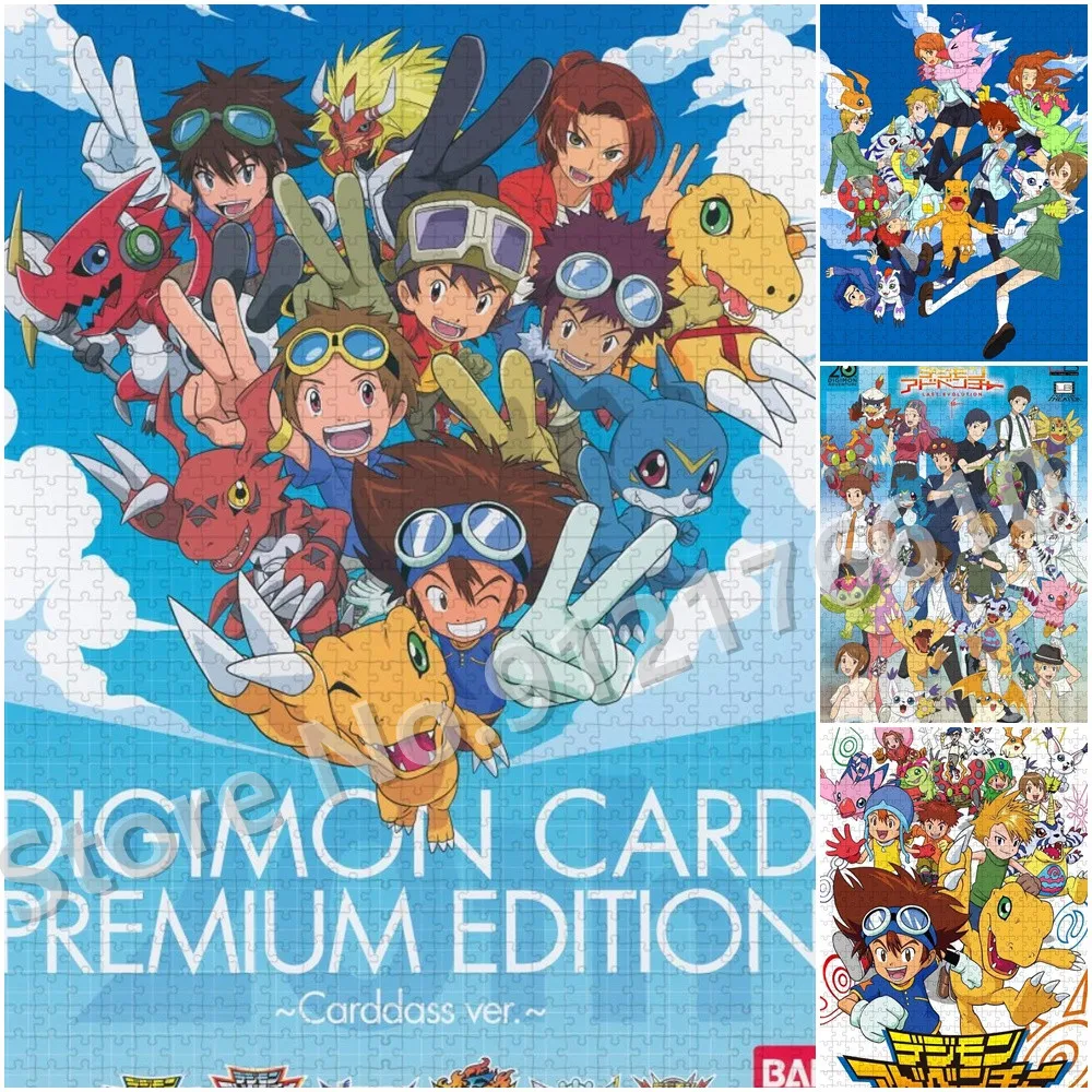 Цифровые пазлы-монстры Digimon Adventure 300/500/1000 шт., семейные аниме-пазлы, детские распаковывающие развивающие игрушки, подарки
Цифровые пазлы-монстры Digimon Adventure 300/500/1000 шт., семейные аниме-пазлы, детские распаковывающие развивающие игрушки, подарки