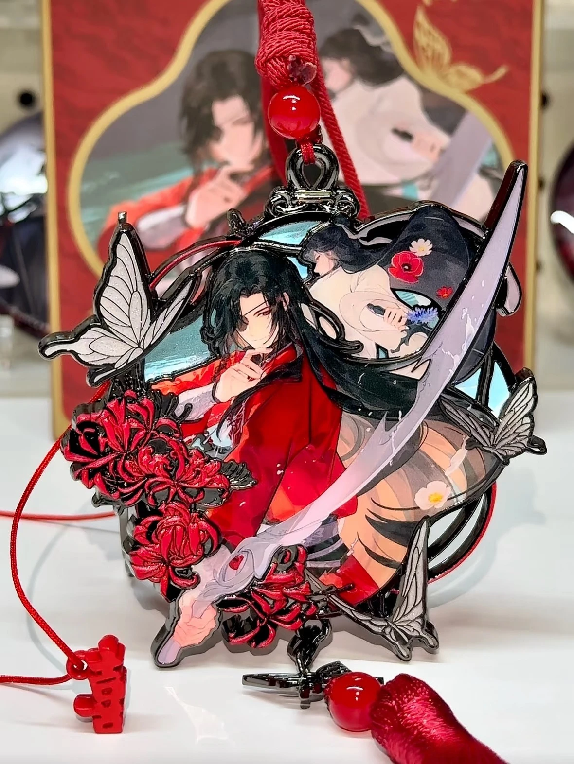 In Stock Official Heaven Official's Blessing X Keep Cosplay Hua Cheng Xie Lian 2026 NEW Collab Zinc Alloy Metal Medal
In Stock Official Heaven Official's Blessing X Keep Cosplay Hua Cheng Xie Lian 2026 NEW Collab Zinc Alloy Metal Medal