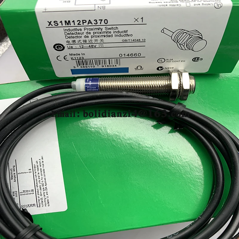 Original sensor XS1M12PA370 XS2M12PA370L1 XS1M12PA370L2 XS2M12NA370D XS2M12PA370D XS118BLPAM12C In stock
Original sensor XS1M12PA370 XS2M12PA370L1 XS1M12PA370L2 XS2M12NA370D XS2M12PA370D XS118BLPAM12C In stock
