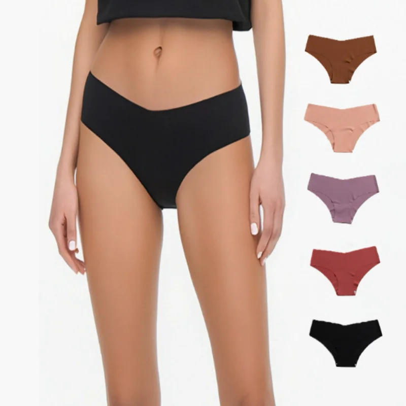 Women's Seamless Panties Ice Silk Ladies Panties Antibacterial Breathable Sexy Low Waist Panties Japanese Woman Panties
Women's Seamless Panties Ice Silk Ladies Panties Antibacterial Breathable Sexy Low Waist Panties Japanese Woman Panties
