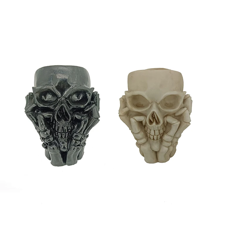 1PCS Skull Planter Resin Skull Shaped Flower Pot Modern Resin Skull Shaped Succulent Planter Pots Skull Flower Vases
1PCS Skull Planter Resin Skull Shaped Flower Pot Modern Resin Skull Shaped Succulent Planter Pots Skull Flower Vases