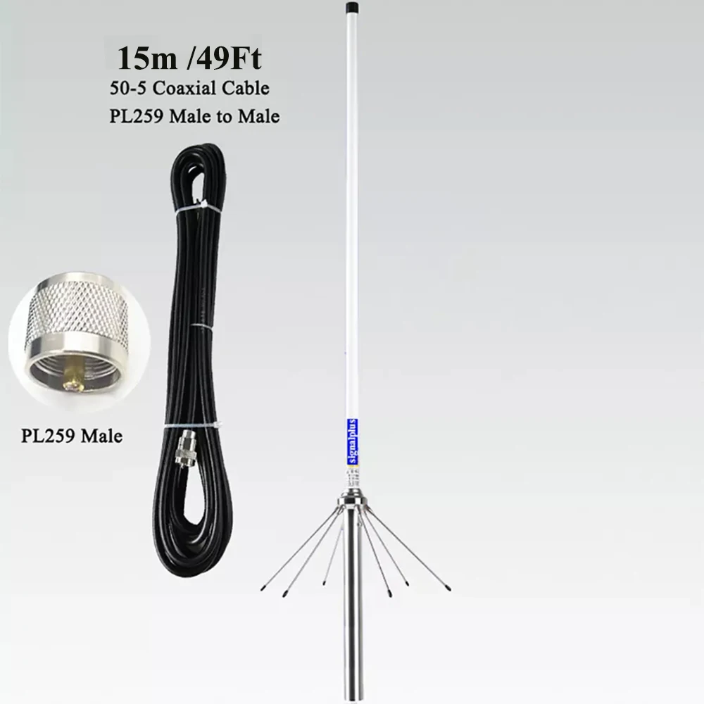 CR-8900 Car TV A antenna, 144/435MHz VHF/UHF Full Coverage, Durable Fiberglass Base, Ideal for Outdoor Walkie-Talkie
CR-8900 Car TV A antenna, 144/435MHz VHF/UHF Full Coverage, Durable Fiberglass Base, Ideal for Outdoor Walkie-Talkie