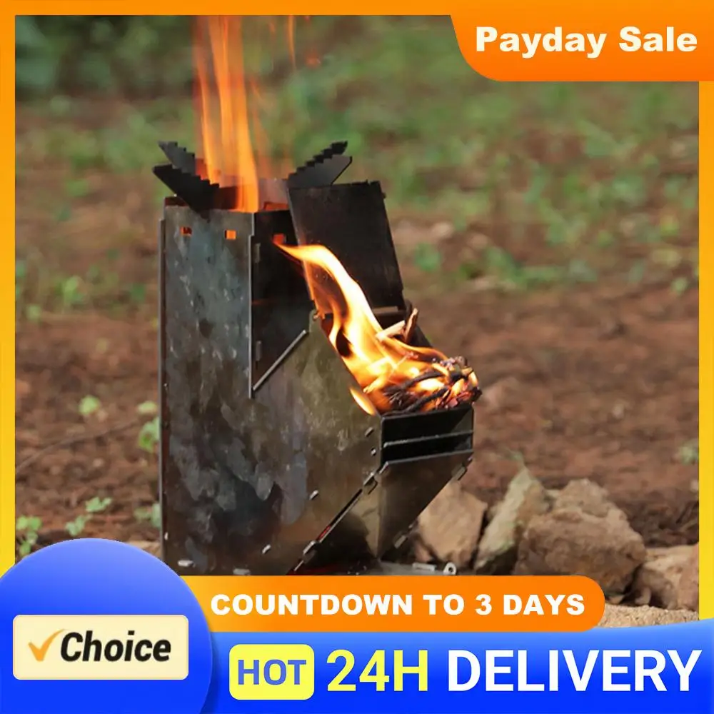 Folding Firewood Stove Stainless Steel Camping Firewood Stove Portable Detachable Wood Burner for Outdoor Hiking BBQ Picnic
Folding Firewood Stove Stainless Steel Camping Firewood Stove Portable Detachable Wood Burner for Outdoor Hiking BBQ Picnic