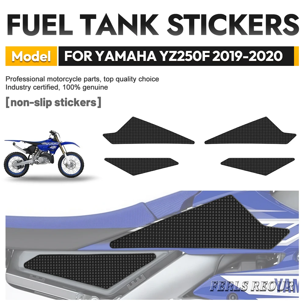 For YAMAHA YZ250F 2019-2020 3D Rubber Tank Pad Black Anti Slip Motorcycle Gas Fuel Tank Protector Damping and buffering
For YAMAHA YZ250F 2019-2020 3D Rubber Tank Pad Black Anti Slip Motorcycle Gas Fuel Tank Protector Damping and buffering