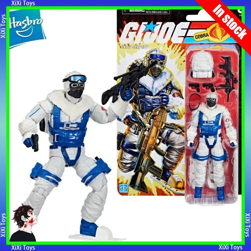 In Stock G.I. Joe GI Joe Classfied Series Retro Cardback 6" Cobra Snow Serpent Action Figure Model Toy Hobby Gift
In Stock G.I. Joe GI Joe Classfied Series Retro Cardback 6" Cobra Snow Serpent Action Figure Model Toy Hobby Gift