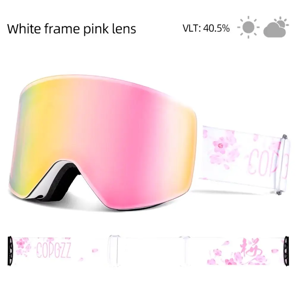 Magnetic Winter Ski Goggles Double Layers Quick-Change Snowboard Goggles UV Protection Anti-Fog Snowboard Skiing Glasses Skiing
Magnetic Winter Ski Goggles Double Layers Quick-Change Snowboard Goggles UV Protection Anti-Fog Snowboard Skiing Glasses Skiing
