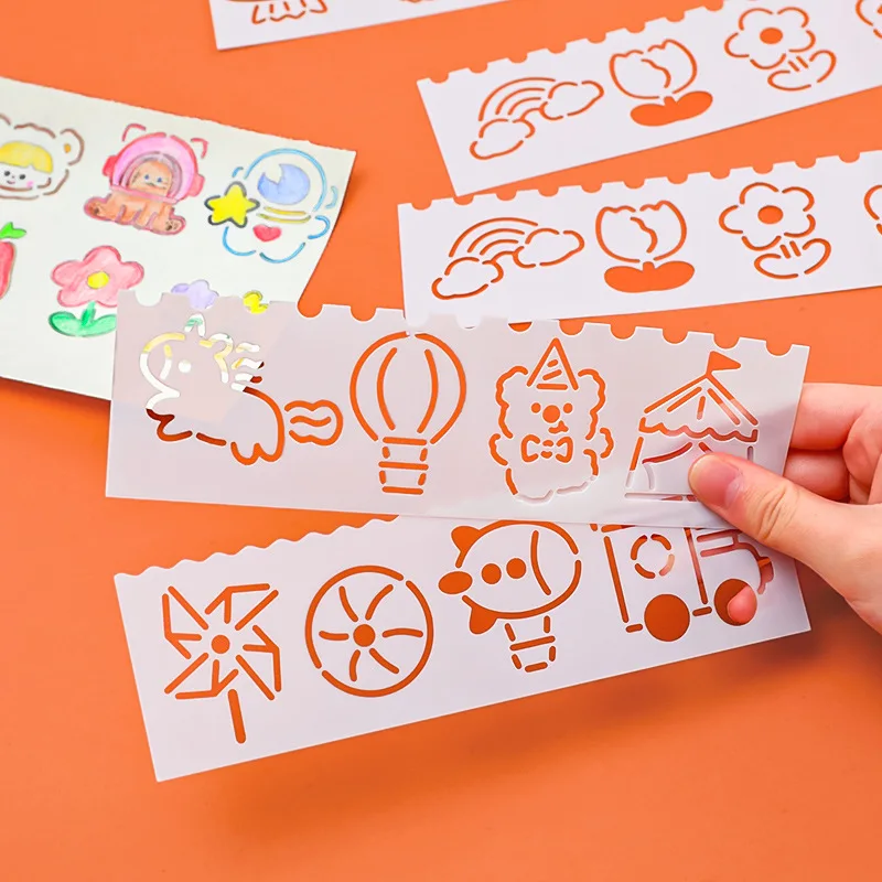 40pcs Plastic Hollow Stencils Hand Painting Template Children DIY Scratch School Office Kid Supplies Scrapbooking Decorative
40pcs Plastic Hollow Stencils Hand Painting Template Children DIY Scratch School Office Kid Supplies Scrapbooking Decorative