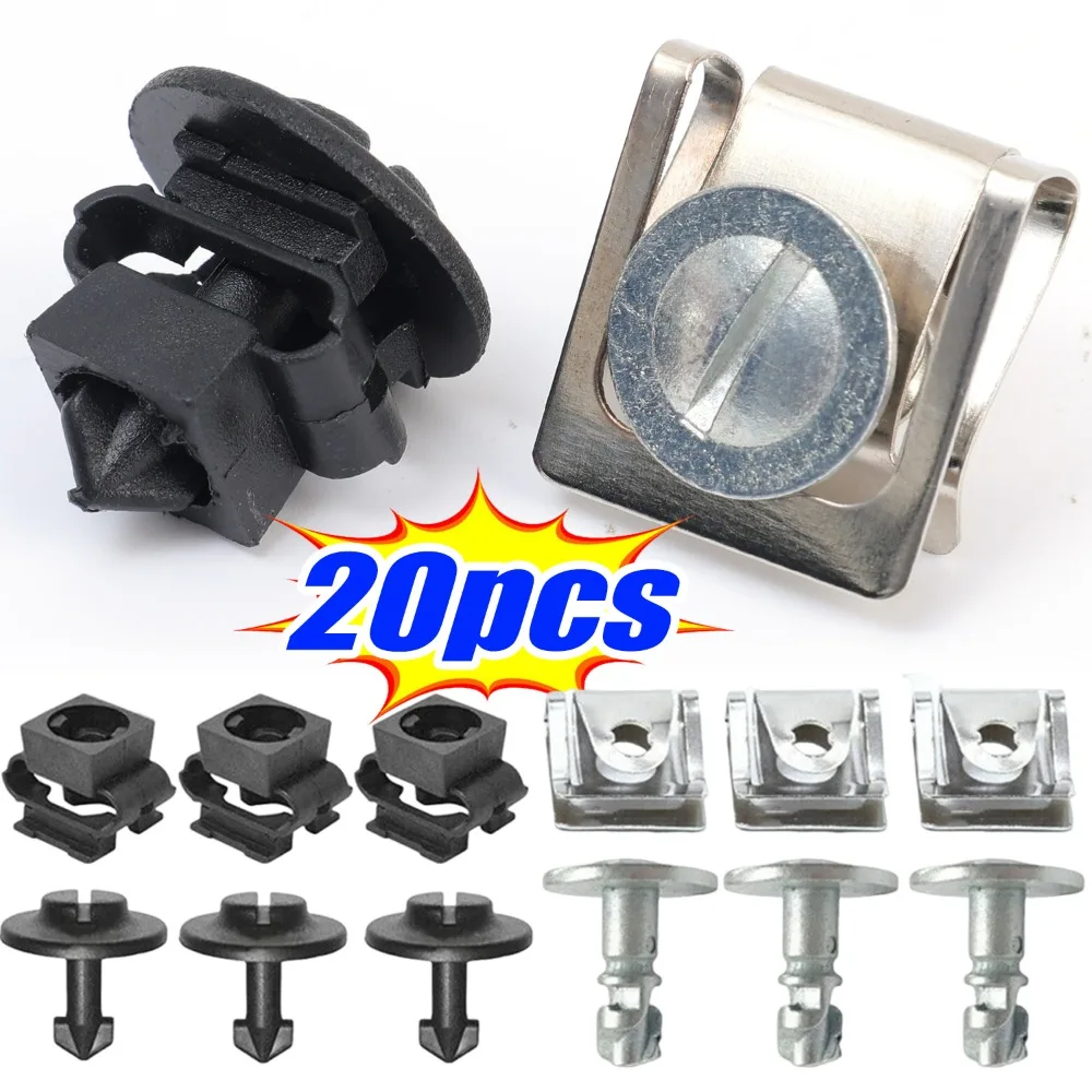 Car Engine Hood Screw U-Clips Gearbox Protective Plate Metal/ Plastic Screw Buckle Fastener for Volkswagen Audi Passat B5/A4/A6
Car Engine Hood Screw U-Clips Gearbox Protective Plate Metal/ Plastic Screw Buckle Fastener for Volkswagen Audi Passat B5/A4/A6