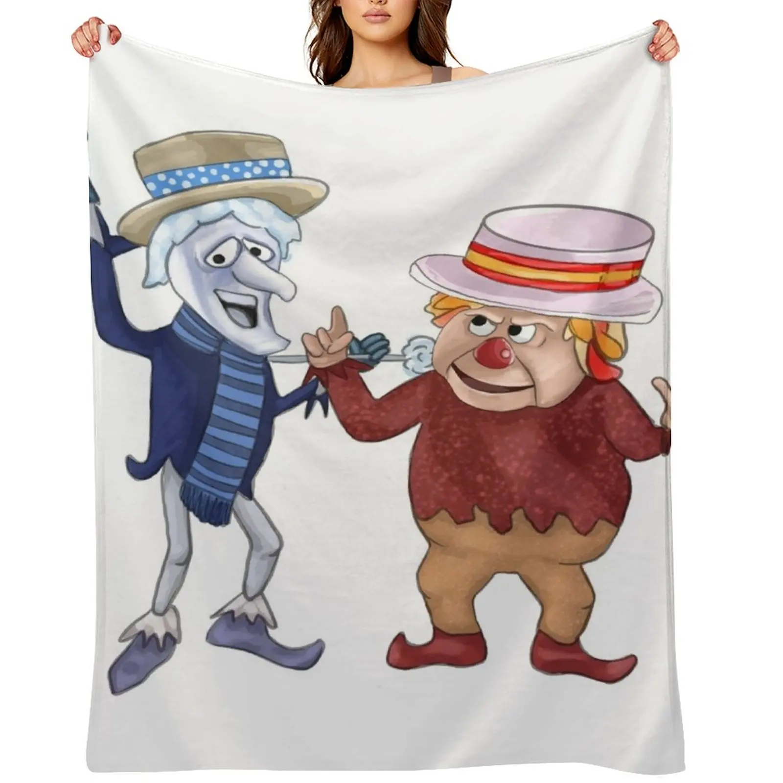 Snow miser and heat miser Throw Blanket funny gift Blankets For Sofas manga Hairys Blankets
Snow miser and heat miser Throw Blanket funny gift Blankets For Sofas manga Hairys Blankets