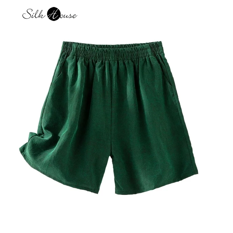 2025 Women's Casual Summer New 100% Natural Mulberry Silk Gambiered Guangdong Gauze Turtles Crack Elastic Waist Shorts
2025 Women's Casual Summer New 100% Natural Mulberry Silk Gambiered Guangdong Gauze Turtles Crack Elastic Waist Shorts