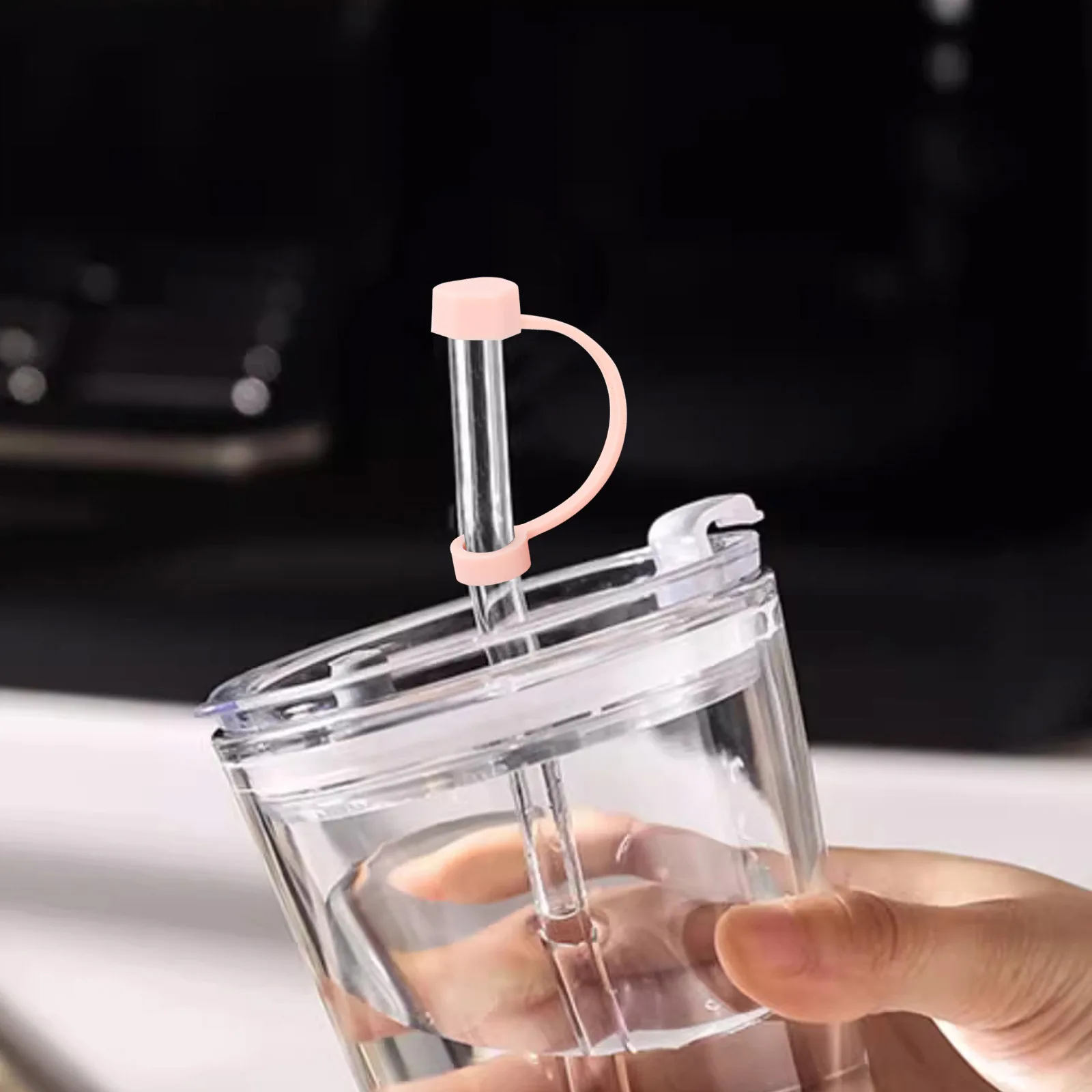 2Sets Anti Spill Straw Cap Silicone Tumbler Stopper Leakproof Reusable Drinking Cover Tumbler Stopper Straw Covers Cap
2Sets Anti Spill Straw Cap Silicone Tumbler Stopper Leakproof Reusable Drinking Cover Tumbler Stopper Straw Covers Cap