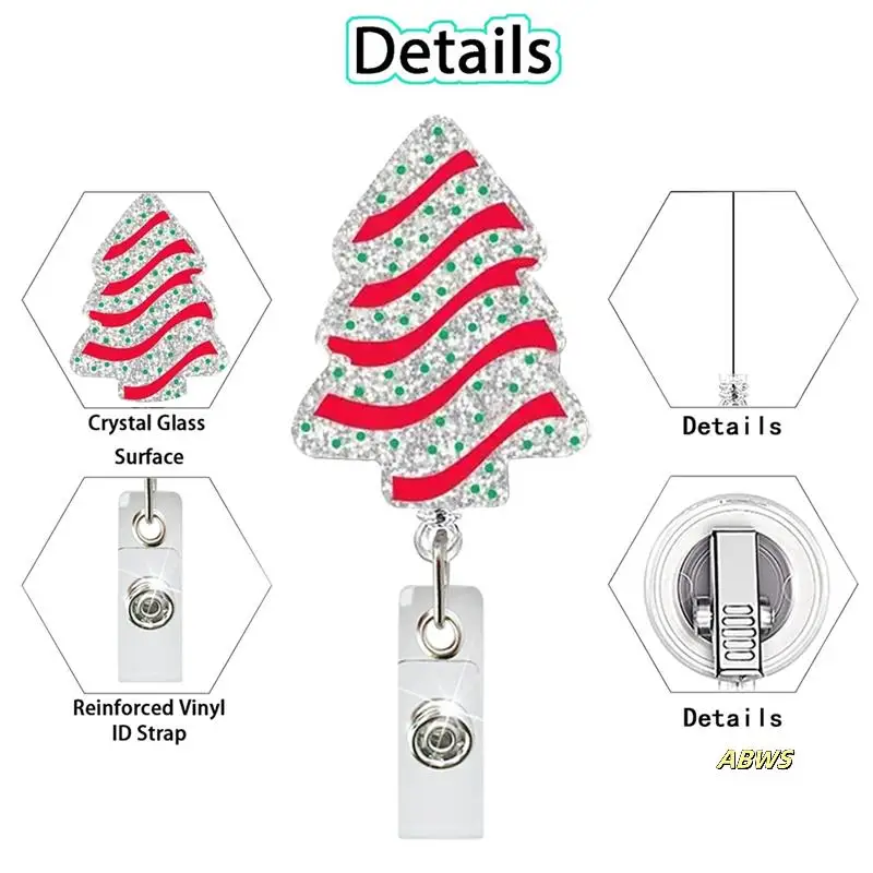 Christmas Badge Reel Felt Badge Holder, For Nurse Teacher Women Men Office Stuffer Ornament Gifts
Christmas Badge Reel Felt Badge Holder, For Nurse Teacher Women Men Office Stuffer Ornament Gifts