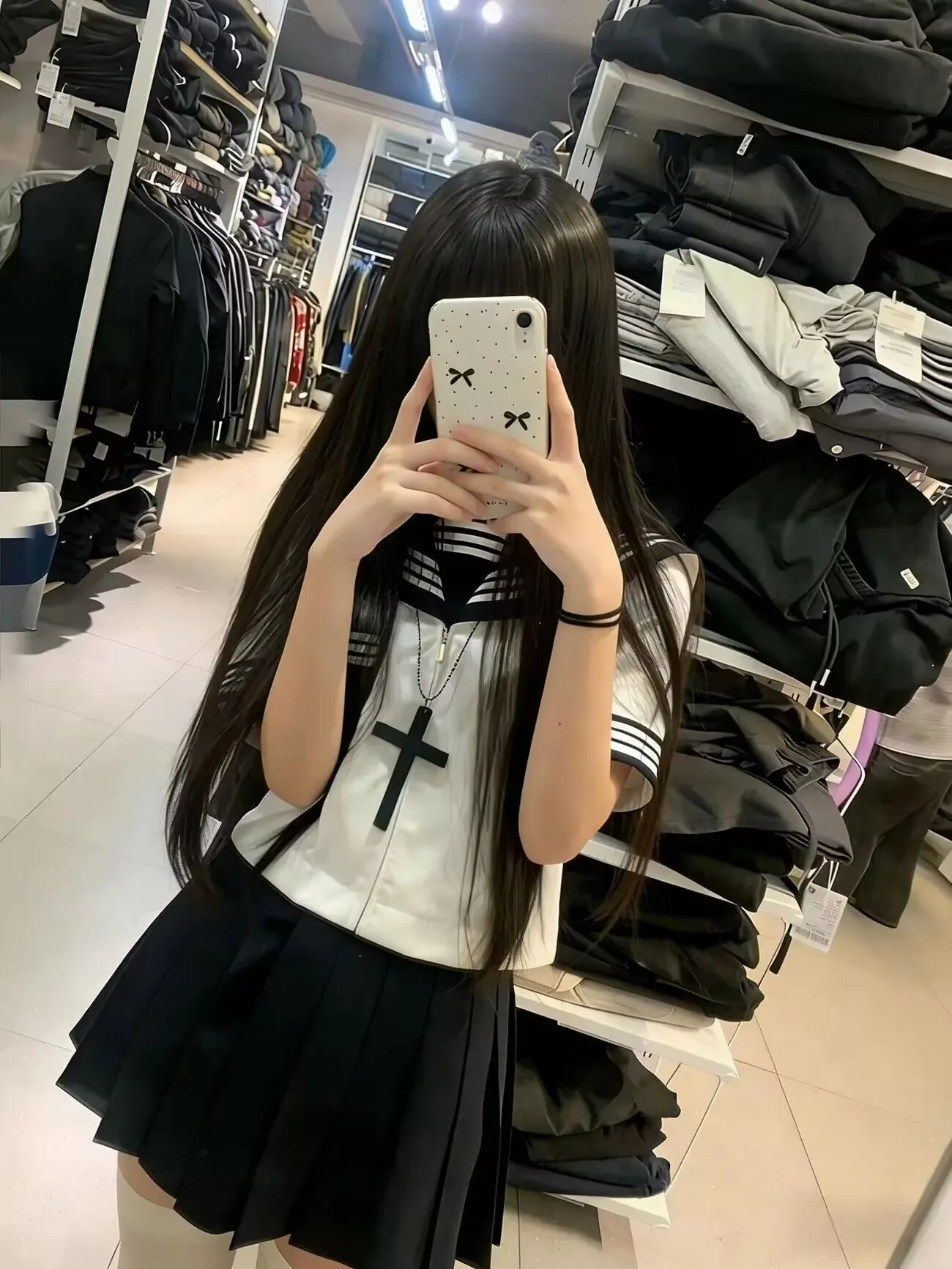 Japanese School Uniform Style Short Sleeve Layered Skirt Set Women's Fashion College Wind JK Uniform White Three Books Sailor...
Japanese School Uniform Style Short Sleeve Layered Skirt Set Women's Fashion College Wind JK Uniform White Three Books Sailor...