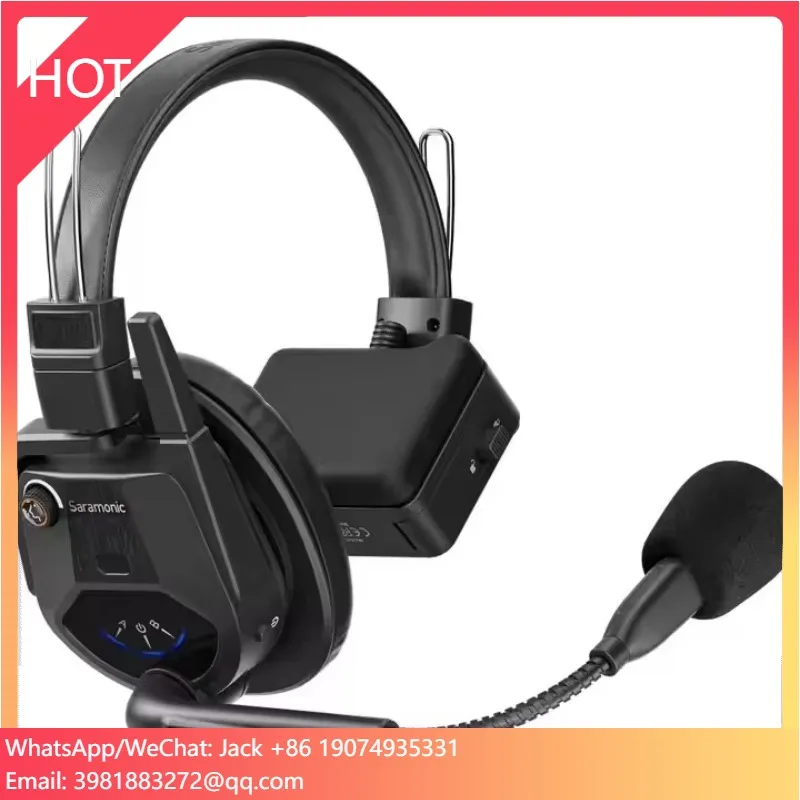 Saramonic WiTalk9 WT3S Полнодуплексная беспроводная гарнитура Домофонная система 500 м Ran Team Communication 1 Master 2 Remote Walkie Talkie 
Saramonic WiTalk9 WT3S Полнодуплексная беспроводная гарнитура Домофонная система 500 м Ran Team Communication 1 Master 2 Remote Walkie Talkie