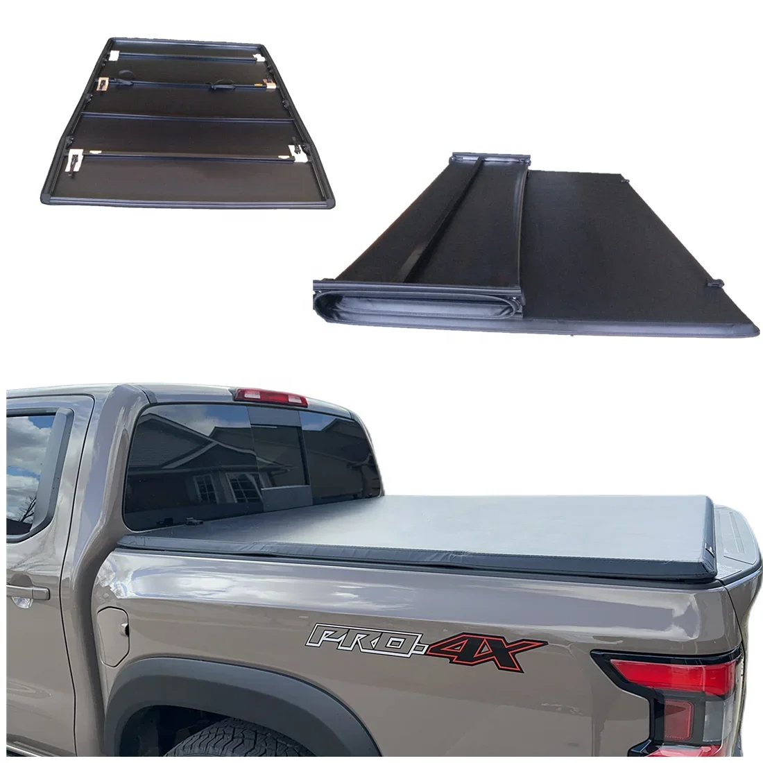 KSCAUTO Soft Tri Fold Truck Pickup Bed Tonneau Cover For Nissan Frontier 2005-2023
KSCAUTO Soft Tri Fold Truck Pickup Bed Tonneau Cover For Nissan Frontier 2005-2023
